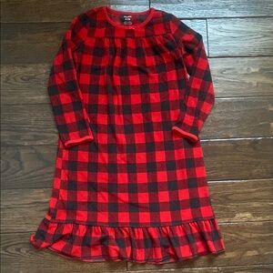 Carter’s Buffalo Plaid Fleece Nightgown